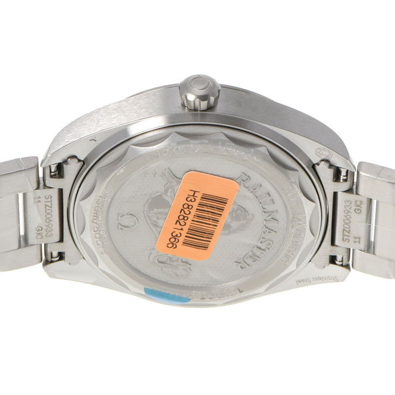 OMEGA オメガ シーマスター レイルマスター コーアクシャル 220.10.40.20.06.001 メンズ SS 腕時計 自動巻き シルバー文字盤 未使用 銀蔵