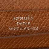 HERMES エルメス ベアンスフレ  ゴールド シルバー金具 A刻印(2017年頃) レディース ヴォーエプソン 長財布 Bランク 中古 銀蔵