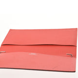 HERMES エルメス アジェンダヴィジョン ローズジャイプール X刻印(2016年頃) ユニセックス ヴォーエプソン 手帳カバー Aランク 中古 銀蔵