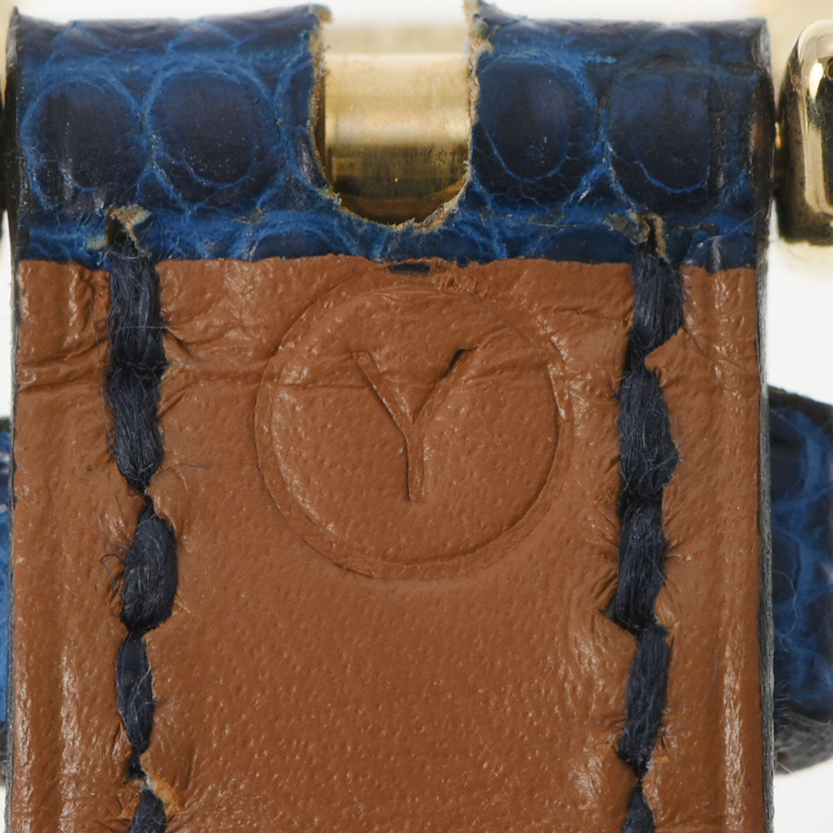 HERMES エルメス ケリーウォッチ 〇Y刻印(1995年頃) レディース GP/革(リザード) 腕時計 クオーツ シャンパン文字盤 Aランク 中古  人気・おすすめ｜使いやすい・旅行におすすめ 品質保証 全国発送 正規品・日本国内発送・安心保証付き