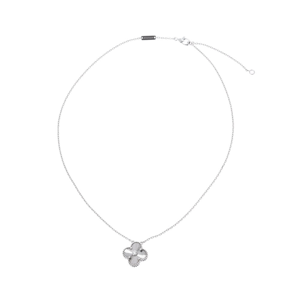 ヴァンクリーフ＆アーペルヴィンテージアルハンブラネックレス 1PD 2020年ホリデー限定 レディース ネックレス VAN CLEEF &  ARPELS 中古 – 銀蔵オンライン