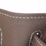 HERMES エルメス バーキン25 エトゥープ シルバー金具 U刻印(2022年頃) レディース トゴ ハンドバッグ 新品 銀蔵