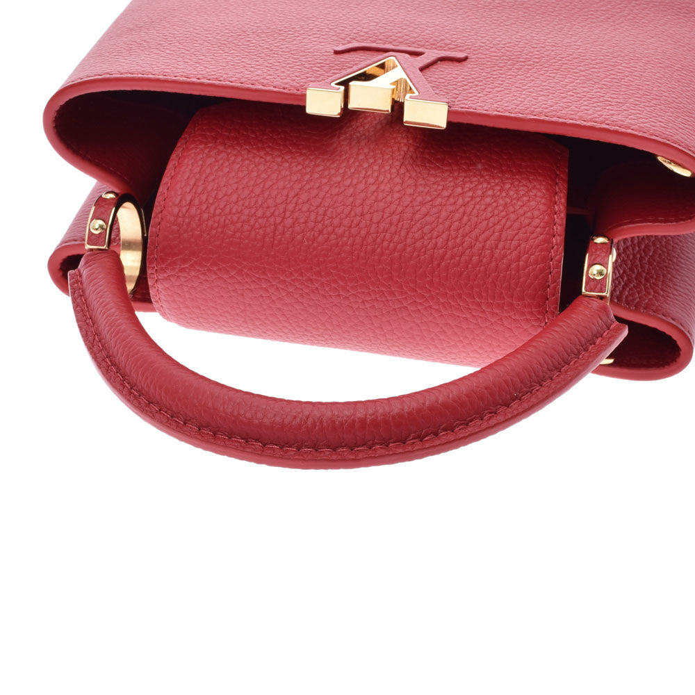 ルイヴィトンカプシーヌBB スカーレット レディース ハンドバッグ