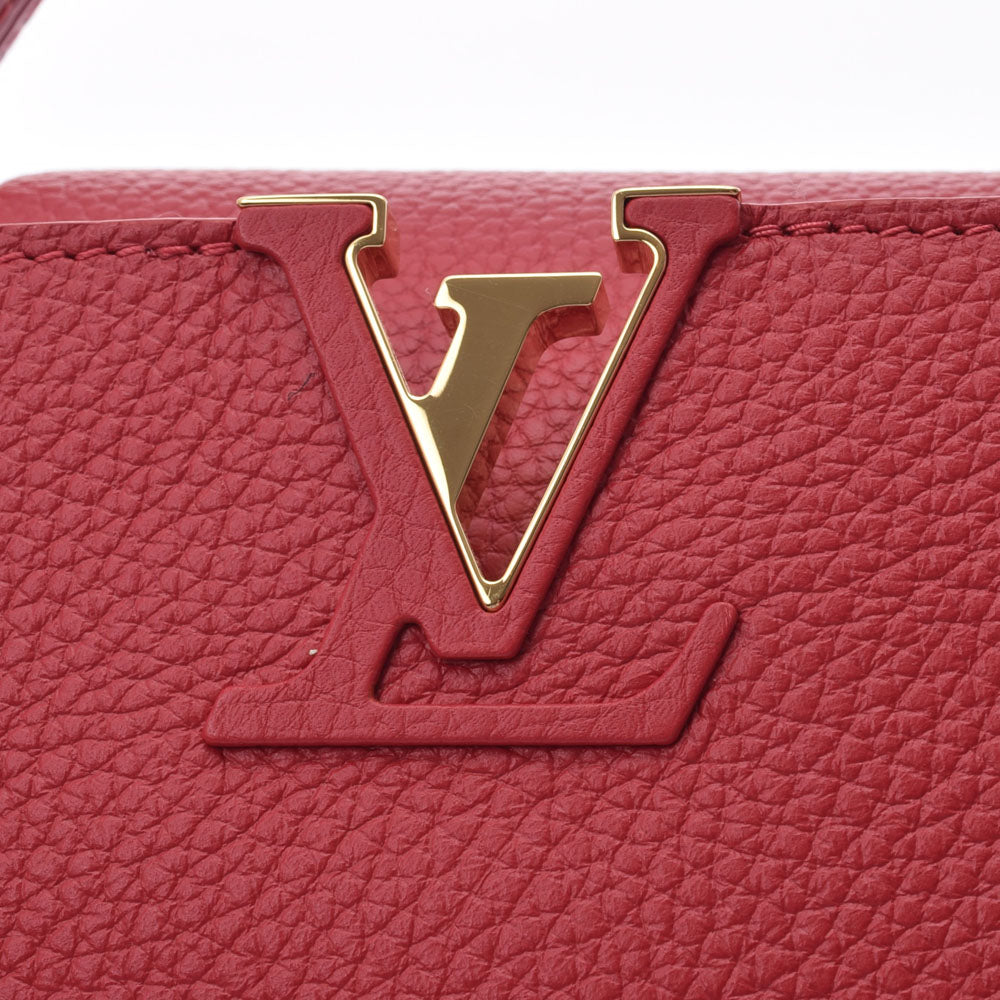 ルイヴィトンカプシーヌBB スカーレット レディース ハンドバッグ