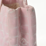 CHANEL シャネル ニュートラベルライン トート PM ピンク レディース ナイロン/レザー ハンドバッグ Bランク 中古 銀蔵