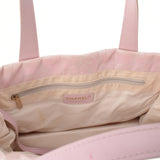 CHANEL シャネル ニュートラベルライン トート PM ピンク レディース ナイロン/レザー ハンドバッグ Bランク 中古 銀蔵