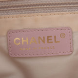 CHANEL シャネル ニュートラベルライン トート PM ピンク レディース ナイロン/レザー ハンドバッグ Bランク 中古 銀蔵