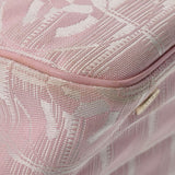 CHANEL シャネル ニュートラベルライン トート PM ピンク レディース ナイロン/レザー ハンドバッグ Bランク 中古 銀蔵