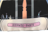 HERMES エルメス ツイリー LES FOLIES DU CIEL ノワール/ジョーヌスフレ レディース シルク100％ スカーフ 新品 銀蔵