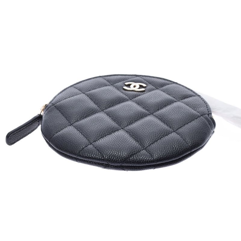 シャネルジップコインパース 黒 ゴールド金具 レディース コインケース AP2083 CHANEL 中古 – 銀蔵オンライン