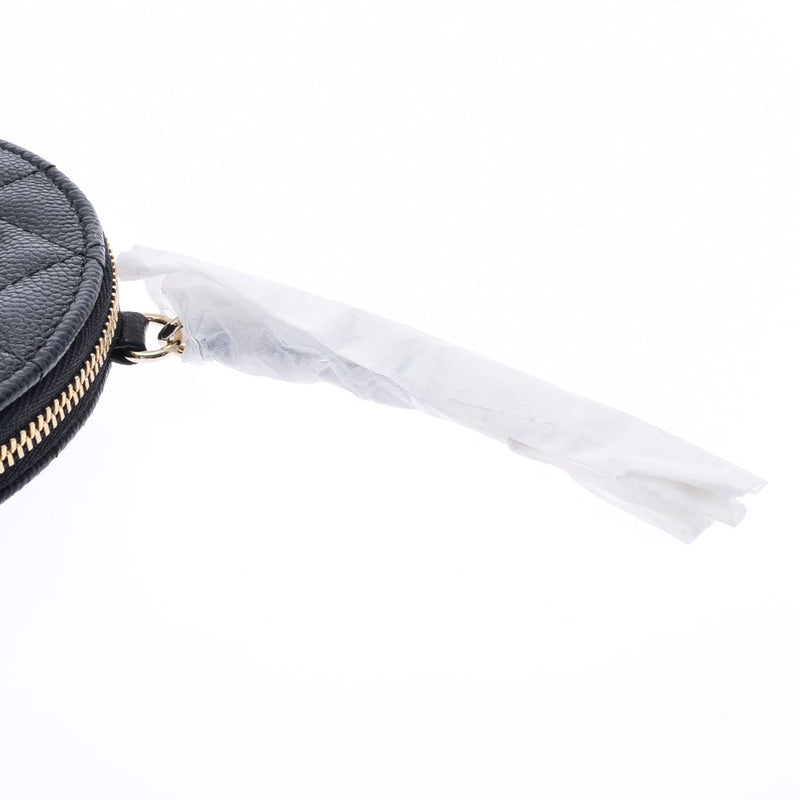 シャネルジップコインパース 黒 ゴールド金具 レディース コインケース AP2083 CHANEL 中古 – 銀蔵オンライン