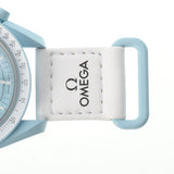 SWATCH スウォッチ OMEGA オメガ / MISSION TO URANUS SO33L100 メンズ バイオセラミック/VELCRO 腕時計 クオーツ エアリーブルー文字盤 新品 銀蔵