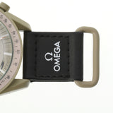 SWATCH スウォッチ OMEGA オメガ / MISSION TO JUPITER SO33C100 メンズ バイオセラミック/VELCRO 腕時計 クオーツ ベージュ文字盤 未使用 銀蔵