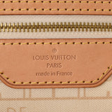 LOUIS VUITTON ルイヴィトン ダミエ アズール ネヴァーフルPM 旧型 白 N51110 レディース ダミエアズールキャンバス ハンドバッグ Bランク 中古 銀蔵