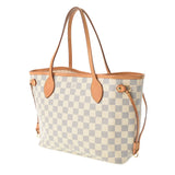 LOUIS VUITTON ルイヴィトン ダミエ アズール ネヴァーフルPM 旧型 白 N51110 レディース ダミエアズールキャンバス ハンドバッグ Bランク 中古 銀蔵