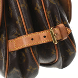 LOUIS VUITTON ルイヴィトン モノグラム ソミュール 30 ブラウン M42256 ユニセックス モノグラムキャンバス ショルダーバッグ Bランク 中古 銀蔵
