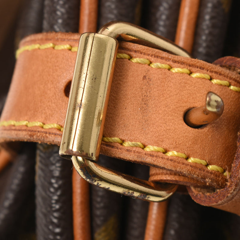 LOUIS VUITTON ルイヴィトン モノグラム ソミュール 30 ブラウン M42256 ユニセックス モノグラムキャンバス ショルダーバッグ Bランク 中古 銀蔵