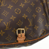 LOUIS VUITTON ルイヴィトン モノグラム ソミュール 30 ブラウン M42256 ユニセックス モノグラムキャンバス ショルダーバッグ Bランク 中古 銀蔵