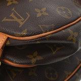 LOUIS VUITTON ルイヴィトン モノグラム ソミュール 30 ブラウン M42256 ユニセックス モノグラムキャンバス ショルダーバッグ Bランク 中古 銀蔵