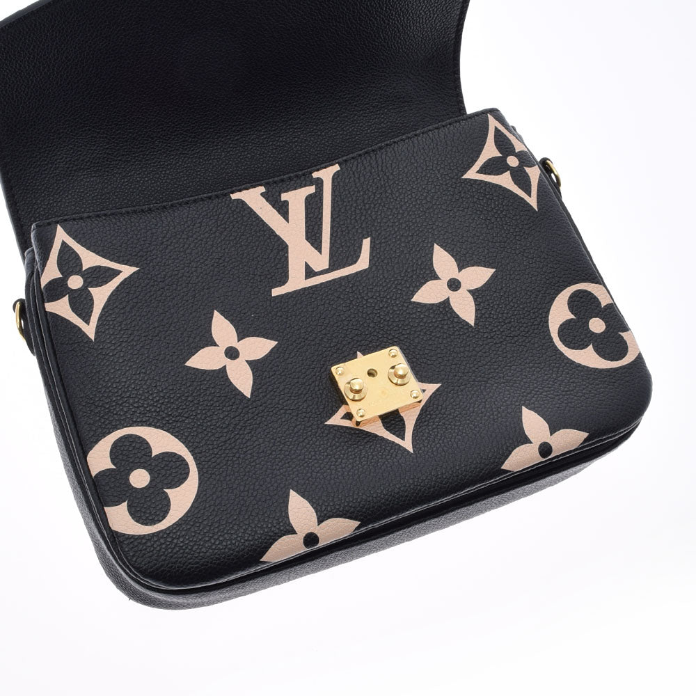 ルイヴィトンアンプラント ポシェットメティスMM 14145 ノワール/ベージュ レディース レザー 2WAYバッグ M45773 LOUIS  VUITTON 中古 – 銀蔵オンライン