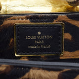 LOUIS VUITTON ルイヴィトン モノグラム レオパード ボリー ブラウン M95282 レディース モノグラムキャンバス ハラコ ショルダーバッグ Bランク 中古 銀蔵