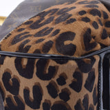 LOUIS VUITTON ルイヴィトン モノグラム レオパード ボリー ブラウン M95282 レディース モノグラムキャンバス ハラコ ショルダーバッグ Bランク 中古 銀蔵