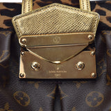 LOUIS VUITTON ルイヴィトン モノグラム レオパード ボリー ブラウン M95282 レディース モノグラムキャンバス ハラコ ショルダーバッグ Bランク 中古 銀蔵