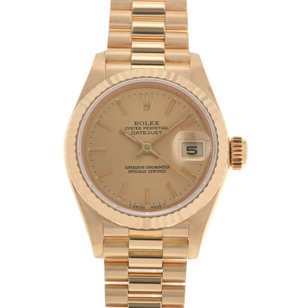 ロレックスデイトジャスト レディース 腕時計 69178 ROLEX 中古 – 銀蔵