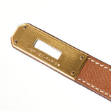 HERMES エルメス バーキン35 ゴールド ゴールド金具 □J刻印(2006年頃) ユニセックス ヴォーエプソン ハンドバッグ Bランク 中古 銀蔵