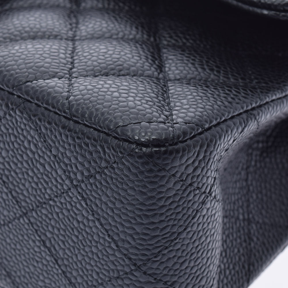 シャネルダブルフラップ チェーンショルダー 23 14143 黒 ゴールド金具