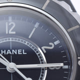 CHANEL シャネル J12 33mm H0681 ボーイズ 黒セラミック/ラバー 腕時計 クオーツ 黒文字盤 Aランク 中古 銀蔵