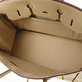 HERMES エルメス バーキン35 パーシュマン ゴールド金具 □L刻印(2008年頃) ユニセックス トゴ ハンドバッグ Aランク 中古 銀蔵