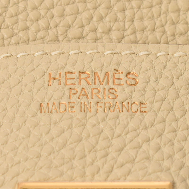 HERMES エルメス バーキン35 パーシュマン ゴールド金具 □L刻印(2008年頃) ユニセックス トゴ ハンドバッグ Aランク 中古 銀蔵