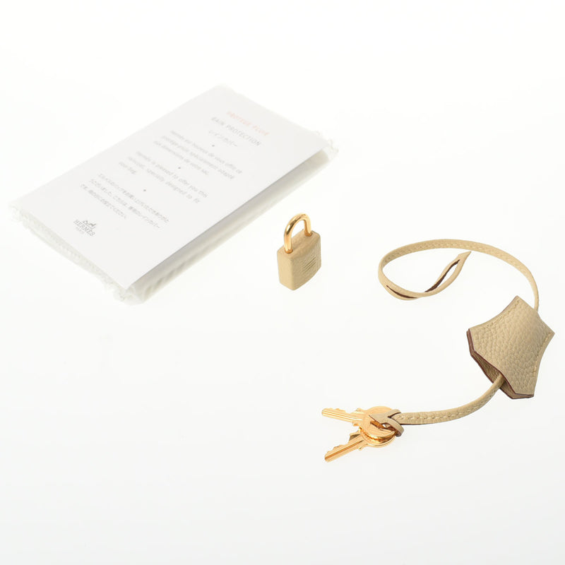 HERMES エルメス バーキン35 パーシュマン ゴールド金具 □L刻印(2008年頃) ユニセックス トゴ ハンドバッグ Aランク 中古 銀蔵