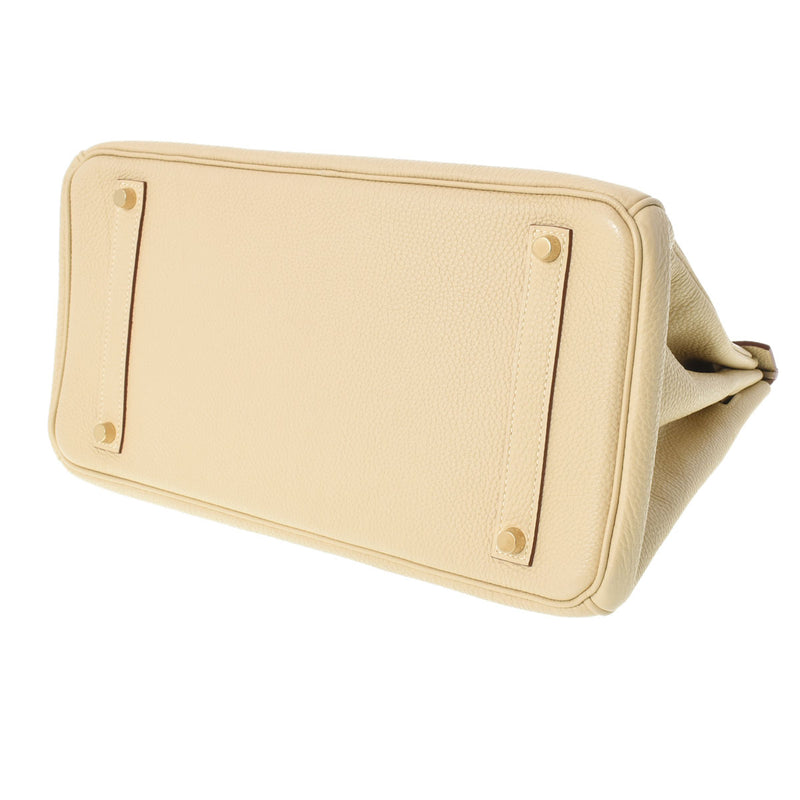 HERMES エルメス バーキン35 パーシュマン ゴールド金具 □L刻印(2008年頃) ユニセックス トゴ ハンドバッグ Aランク 中古 銀蔵