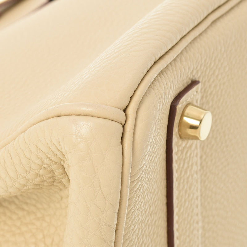 HERMES エルメス バーキン35 パーシュマン ゴールド金具 □L刻印(2008年頃) ユニセックス トゴ ハンドバッグ Aランク 中古 銀蔵
