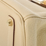 HERMES エルメス バーキン35 パーシュマン ゴールド金具 □L刻印(2008年頃) ユニセックス トゴ ハンドバッグ Aランク 中古 銀蔵