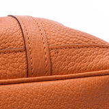 HERMES エルメス ガーデンパーティ PM オレンジ シルバー金具 □N刻印(2010年頃) レディース ネゴンダ ハンドバッグ Bランク 中古 銀蔵