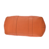 HERMES エルメス ガーデンパーティ PM オレンジ シルバー金具 □N刻印(2010年頃) レディース ネゴンダ ハンドバッグ Bランク 中古 銀蔵