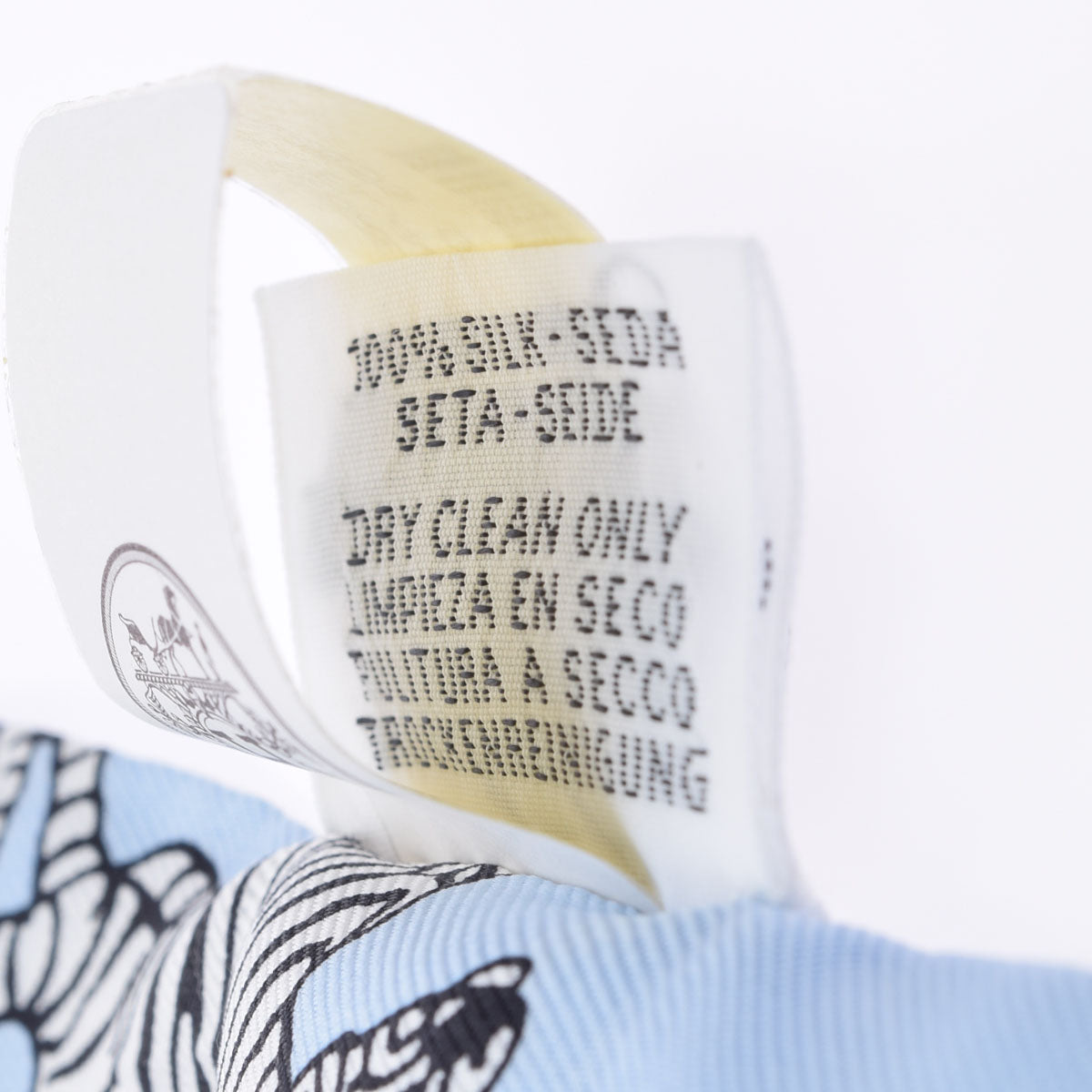 エルメスツイリー LES ZEBRES シエル/ノワール/ブラン