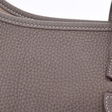 HERMES エルメス エヴリン3 GM エトゥープ シルバー金具 X刻印(2016年頃) ユニセックス トリヨンクレマンス ショルダーバッグ ABランク 中古 銀蔵
