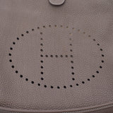 HERMES エルメス エヴリン3 GM エトゥープ シルバー金具 X刻印(2016年頃) ユニセックス トリヨンクレマンス ショルダーバッグ ABランク 中古 銀蔵