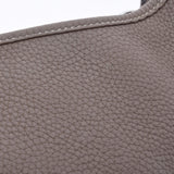 HERMES エルメス エヴリン3 GM エトゥープ シルバー金具 X刻印(2016年頃) ユニセックス トリヨンクレマンス ショルダーバッグ ABランク 中古 銀蔵