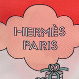 HERMES エルメス ツイリー CARRES VOLANTS 空飛ぶカレ グレナディン/ホワイト/ブルー 063849S レディース シルク100％ スカーフ 未使用 銀蔵