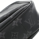 LOUIS VUITTON ルイヴィトン モノグラム エクリプス バムバック 黒/グレー  M42906 メンズ モノグラムエクリプスキャンバス ボディバッグ ABランク 中古 銀蔵