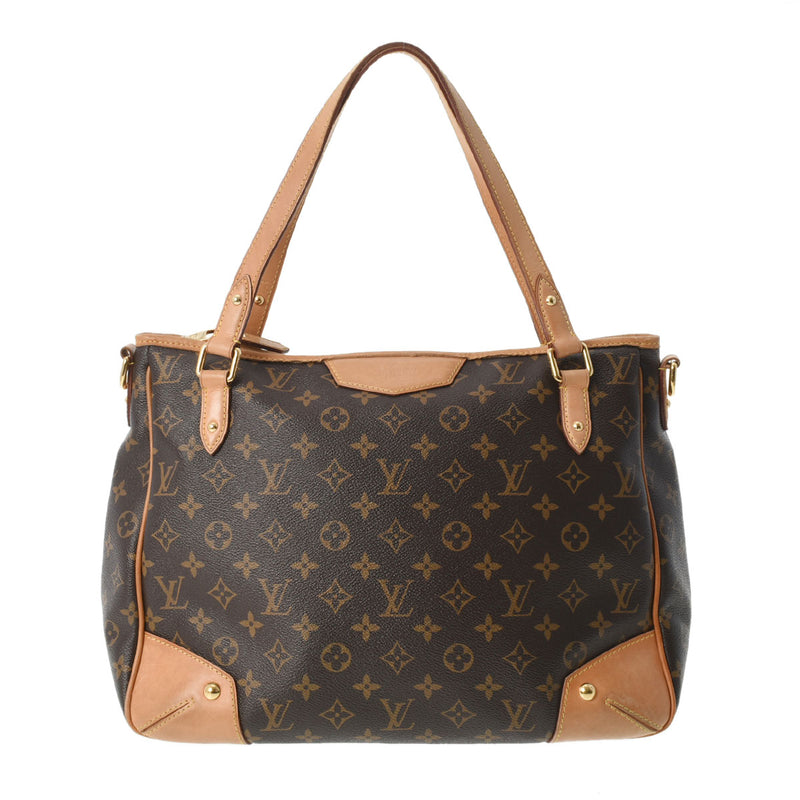 LOUIS VUITTON ルイヴィトン モノグラム エストレーラMM ブラウン M41232 レディース モノグラムキャンバス 2WAYバッグ Bランク 中古 銀蔵