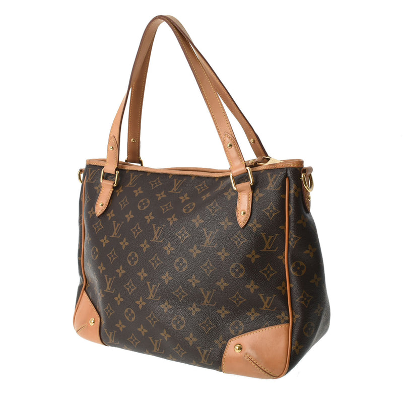 LOUIS VUITTON ルイヴィトン モノグラム エストレーラMM ブラウン M41232 レディース モノグラムキャンバス 2WAYバッグ Bランク 中古 銀蔵