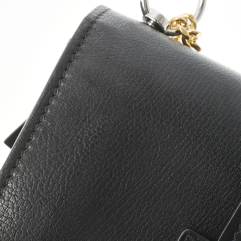 Chloe クロエ アビー スモールデイ チェーン 黒 CHC19WS206B72001 レディース レザー ショルダーバッグ Bランク 中古 銀蔵