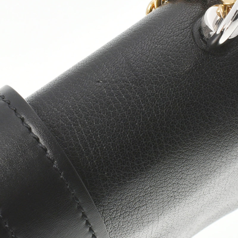 Chloe クロエ アビー スモールデイ チェーン 黒 CHC19WS206B72001 レディース レザー ショルダーバッグ Bランク 中古 銀蔵