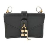 Chloe クロエ アビー スモールデイ チェーン 黒 CHC19WS206B72001 レディース レザー ショルダーバッグ Bランク 中古 銀蔵